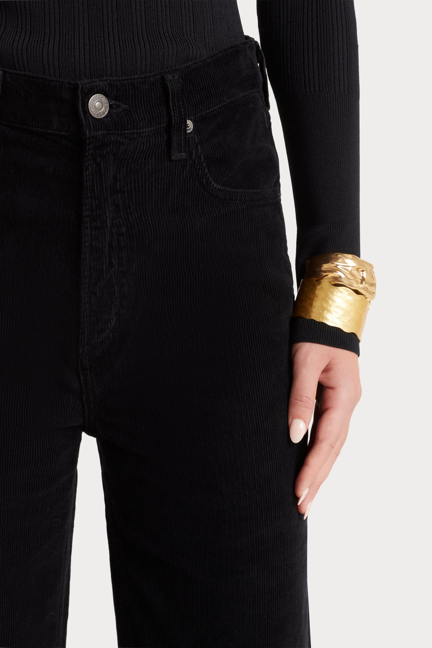 Citizens of Humanity Paloma Corduroy - Black