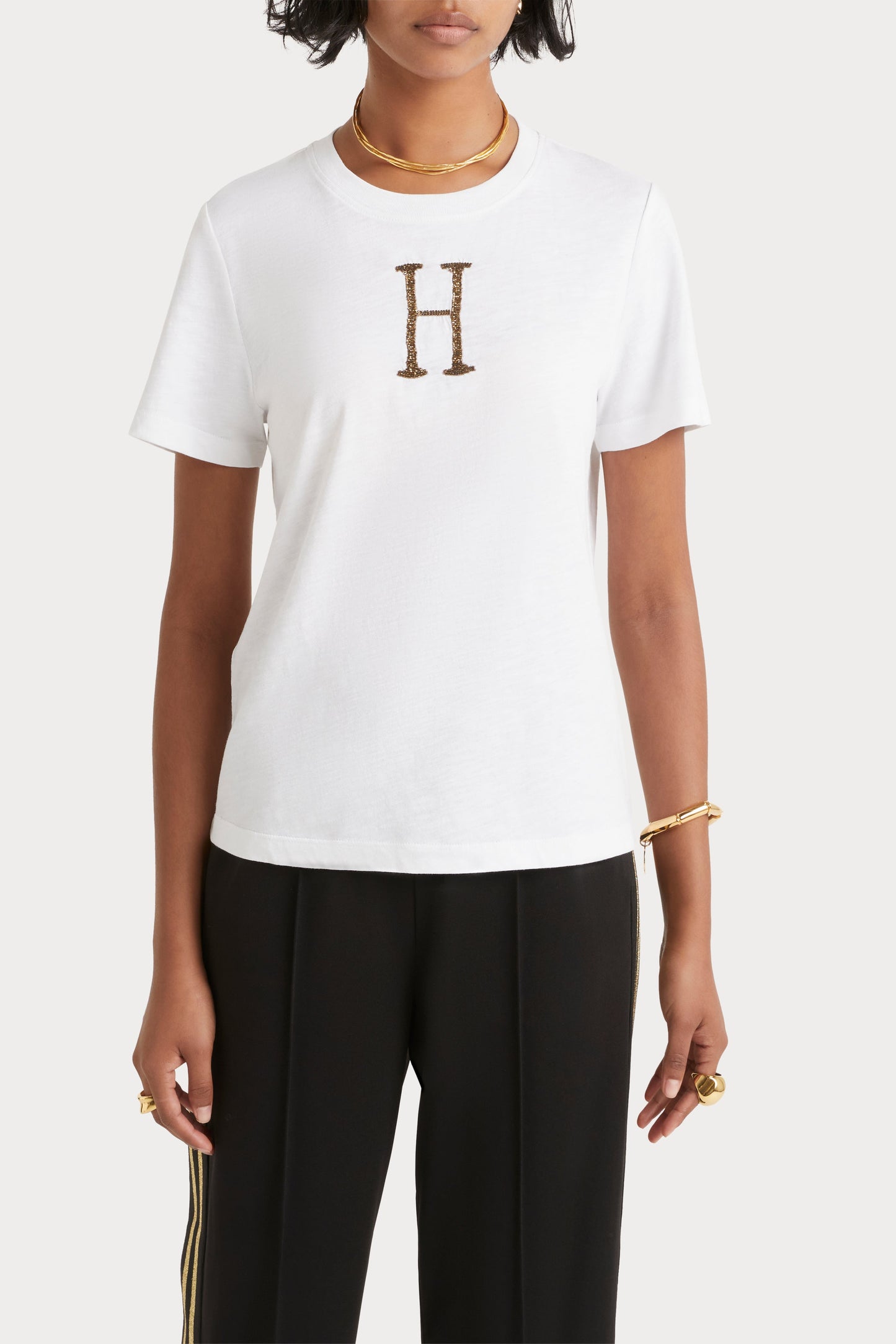 Varsity Tee - White